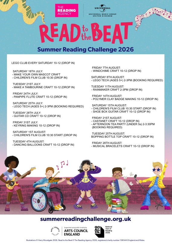 Halesowen Library - Summer Reading Challenge Activities
